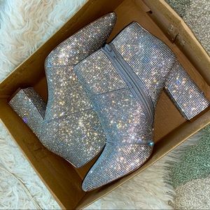 New Steve Madden “Arrive” Rhinestone Bootie